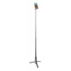 Selfie stick tripod InLine 48091 with Bluetooth remote control — extendable smartphone holder