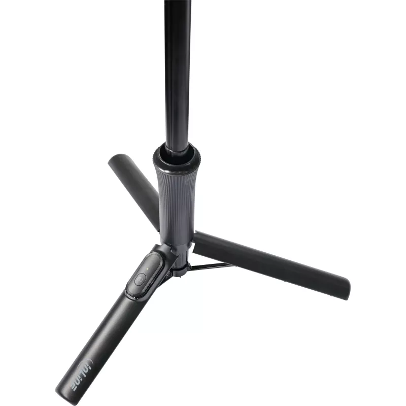 Selfie stick tripod InLine 48091 with Bluetooth remote control — extendable smartphone holder