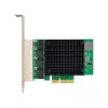 InLine Quad Gigabit network card, 4x RJ45 2.5Gb/s, PCIe x4, incl. LP bracket