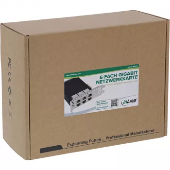 Internal Ethernet Network Card InLine 51127C 1000 Mbit/s PCI Express
