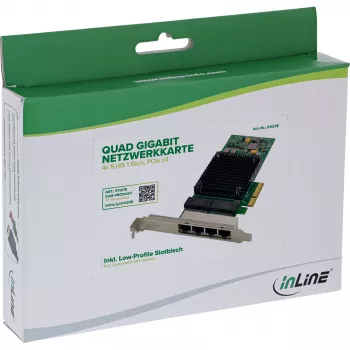 Internal Ethernet Network Card InLine 51127E 1000 Mbit/s PCI Express