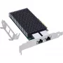 InLine Dual 10-Gigabit network card, 2x RJ45 10Gb/s, PCIe x8, incl. LP bracket