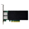 InLine Dual 10-Gigabit network card, 2x RJ45 10Gb/s, PCIe x8, incl. LP bracket