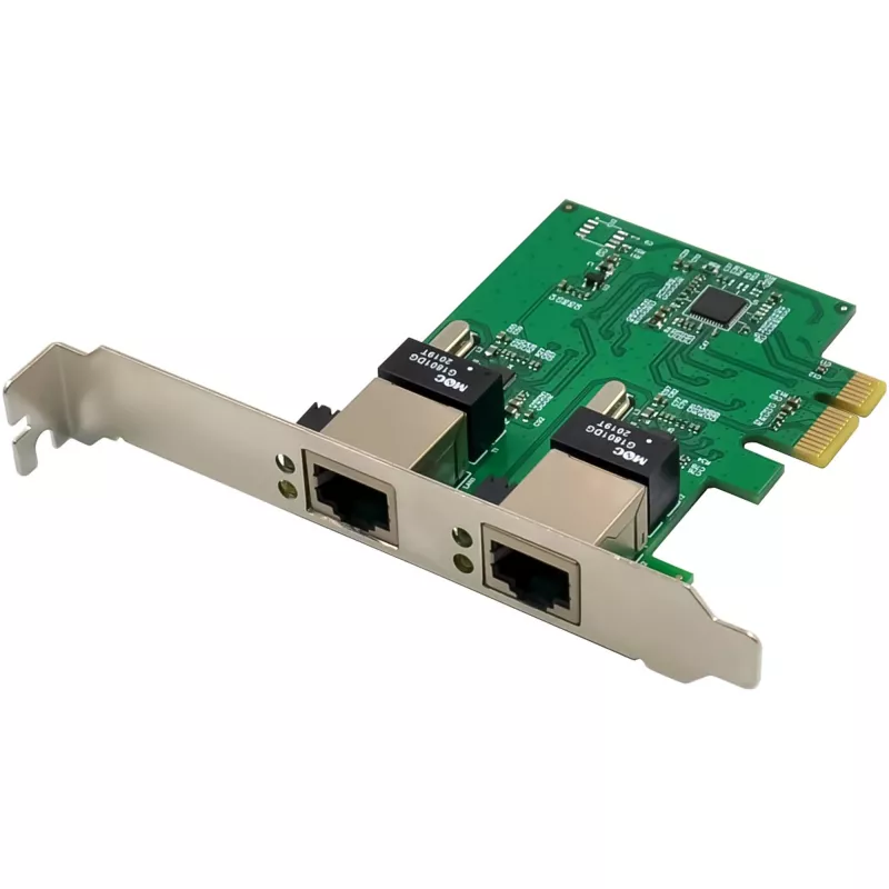 Network Card InLine 51128K Dual Gigabit 2x RJ45 PCIe x1