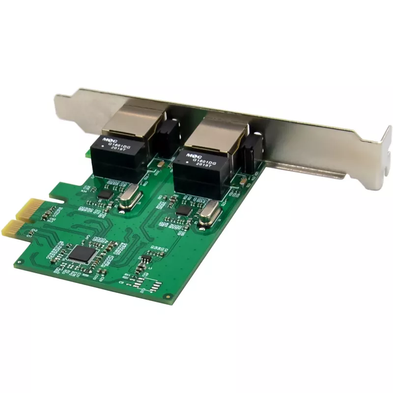Network Card InLine 51128K Dual Gigabit 2x RJ45 PCIe x1