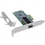 InLine Gigabit network card, 1x SFP, PCIe x1, incl. low profile slot bracket