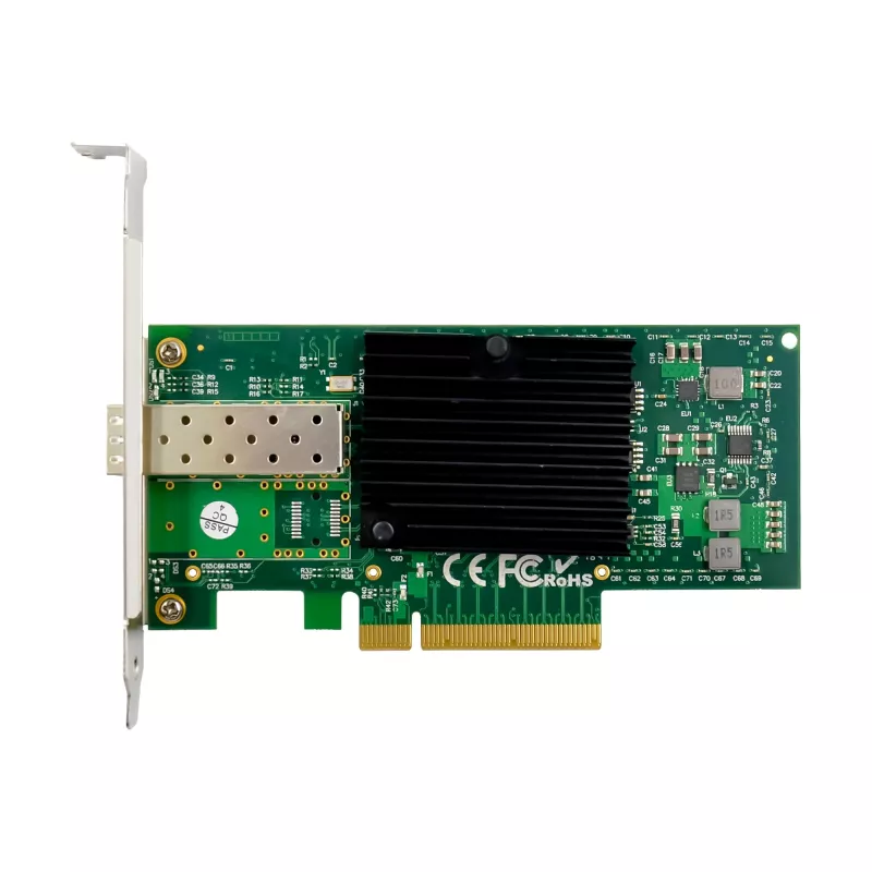 InLine 10 Gigabit network card, 1x SFP+, PCIe x8, incl. low profile bracket