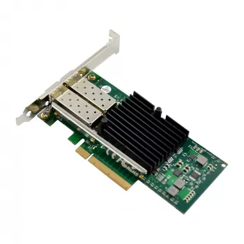 InLine Dual 10 Gigabit network card, 2x SFP+, PCIe x8, incl. LP bracket
