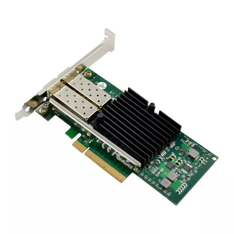 InLine Dual 10 Gigabit network card, 2x SFP+, PCIe x8, incl. LP bracket