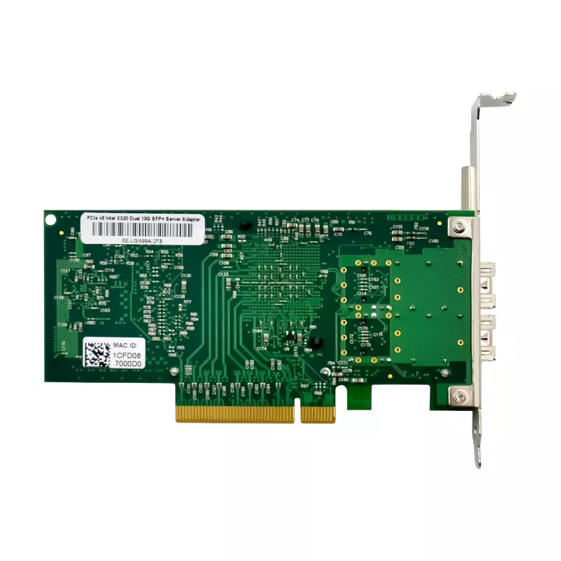 InLine Dual 10 Gigabit network card, 2x SFP+, PCIe x8, incl. LP bracket