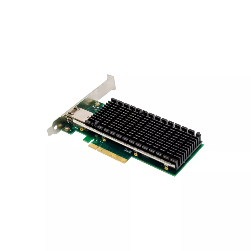 InLine 10-Gigabit network card, 1x RJ45 10Gb/s, PCIe x8, incl. LP bracket