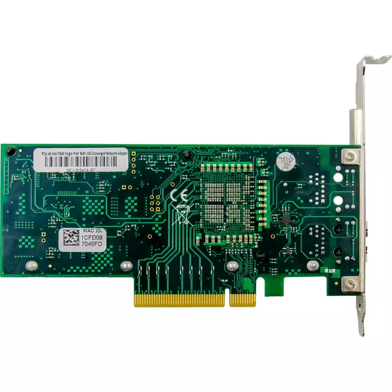 InLine 10-Gigabit network card, 1x RJ45 10Gb/s, PCIe x8, incl. LP bracket