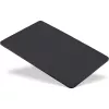 InLine mouse pad with wrist-rest, textile, black