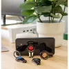 InLine smartphone 3-in-1 car holder, stand, finger holder, red