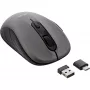 InLine Mouse 3-in-1, Bluetooth + 2x 2.4GHz, 5 buttons, optical, grey/black