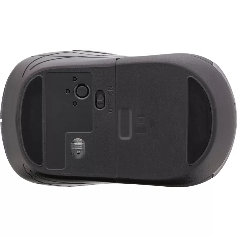 InLine Mouse 3-in-1, Bluetooth + 2x 2.4GHz, 5 buttons, optical, grey/black