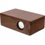 InLine woodbrick, Induction speaker in real wooden case
