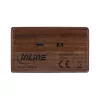 InLine woodbrick, Induction speaker in real wooden case