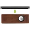 InLine woodbrick, Induction speaker in real wooden case