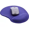 InLine Mouse pad, gel wrist rest, 230x205x20mm, blue