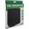 InLine Mouse pad, gel wrist rest, 235x185x25mm, black
