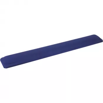 InLine Keyboard with gel wrist rest, blue, 464x60x23mm,