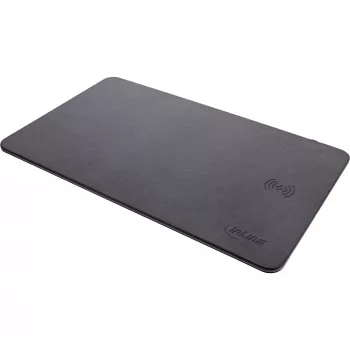 InLine Mouse pad, wireless charging, 370x225x7mm, black