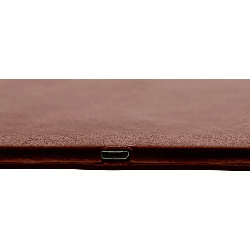 InLine Mouse pad, wireless charging, 370x225x7mm, brown