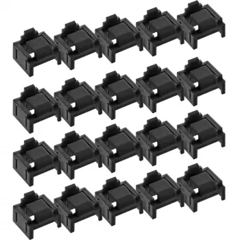 InLine RJ45 port blocker, 20 blocker refill pack, black