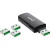 InLine 20pcs refill pack for USB Portblocker Green 55723N