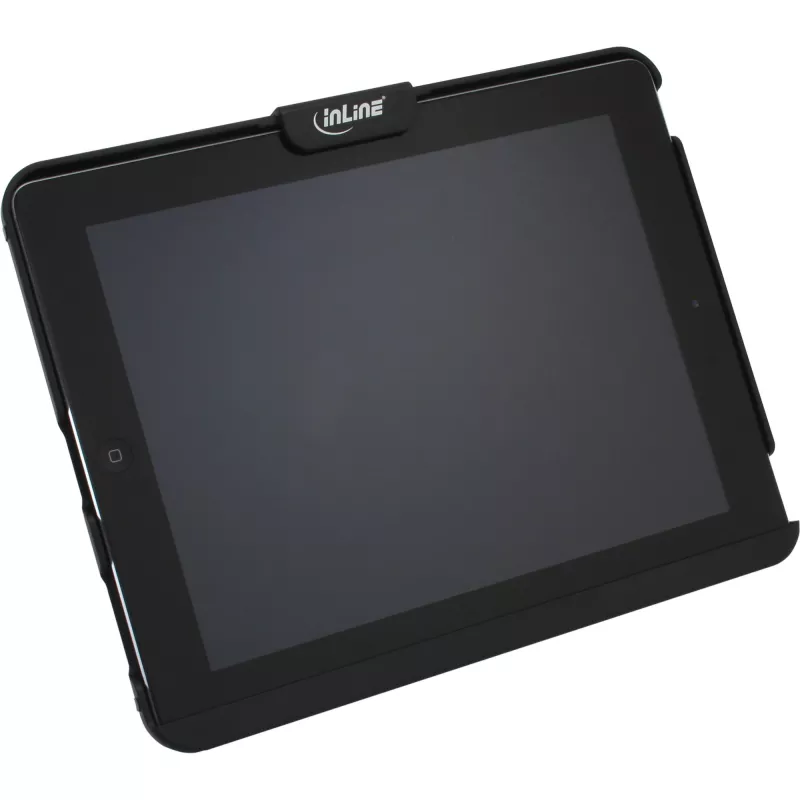 InLine iPad Security Case Stand with Security Lock and Key 2m
