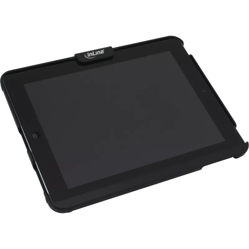 InLine iPad Security Case Stand with Security Lock and Key 2m