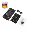 InLine 57161I keyboard Universal USB No Black