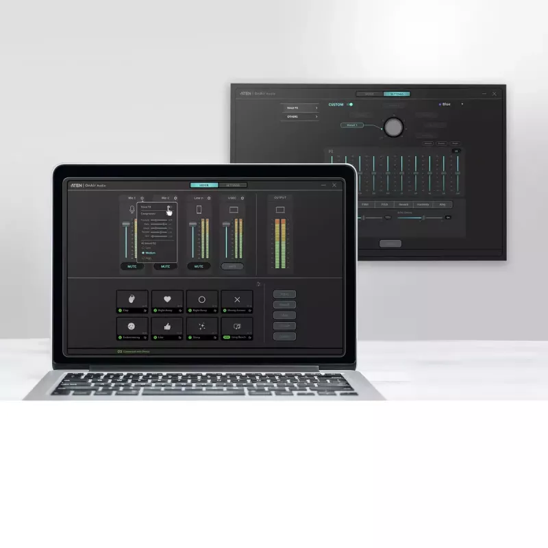 Audio Mixer ATEN MicLIVE 6-CH 6 Channels 24 bit 96 kHz