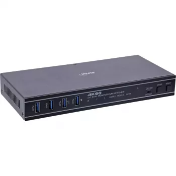 InLine 57885F KVM switch Rack mounting Black
