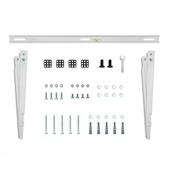 Air conditioner support bracket InLine white 775mm 400mm 365mm
