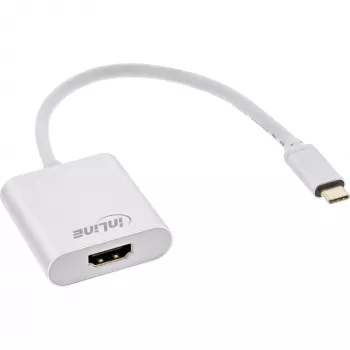 InLine USB Display converter, USB-C male to HDMI female (DP Alt Mode) 4K/60Hz