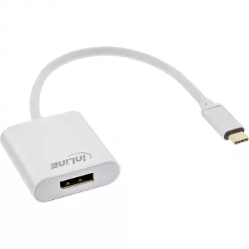USB Display Converter InLine 64102S USB-C to DisplayPort 4K 60Hz