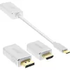 InLine USB Display Converter Set 6-in-1, 4K/60Hz silver