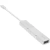 InLine USB Display Converter Set 6-in-1, 4K/60Hz silver