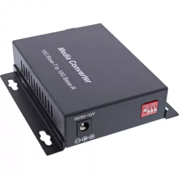 InLine 66659F network media converter 10000 Mbit/s 1310 nm Single-mode Black