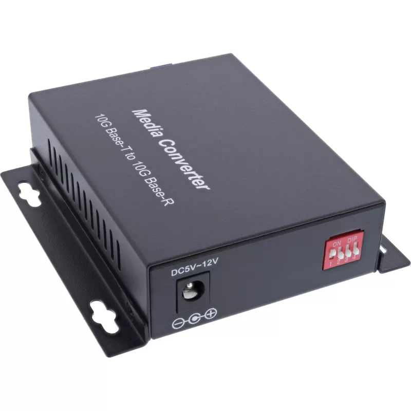 InLine 66659F network media converter 10000 Mbit/s 1310 nm Single-mode Black