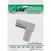InLine Antenna Coaxial Connector IEC male to female angled metal 69915M