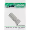 InLine Coaxial Adapter F-male connector SAT to IEC male Antenna