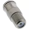 InLine Adapter F-Quick male SAT to F female SAT 69923
