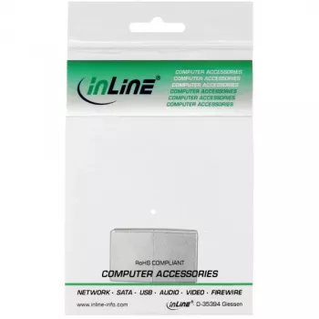 InLine Cat.5e Patch Cable Connector 2x RJ45 female shielded direct