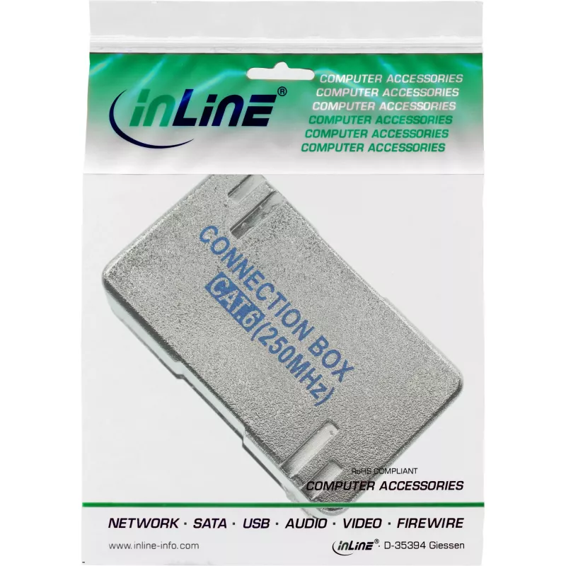 InLine Connection Box Cat.6 LSA shielded 69992