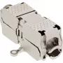 InLine , Cable connector, Cat.6A, LSA, shielded