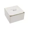 InLine Cat.5e Network Box 2x RJ45 surface mounting white RAL9010