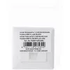 InLine Frame set for 1x RJ45 Bu/LSA insert, Keystone SNAP-In, white RAL9010